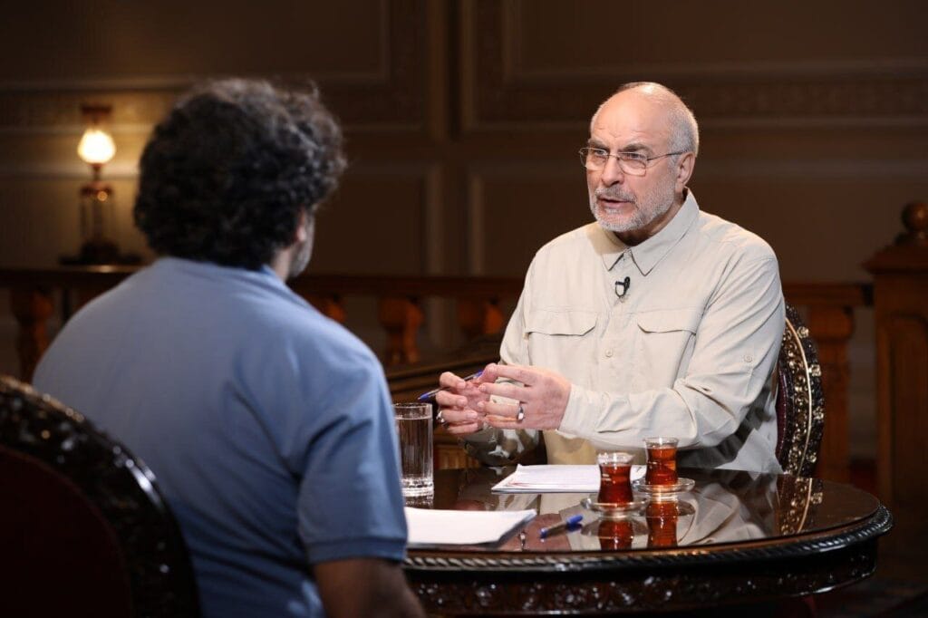 Ghalibaf opened on October 7th. Drawn and done by Hamas