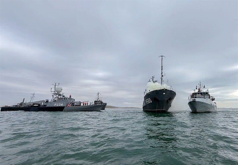 Iran and Azerbaijan hold joint naval exercise in Caspian Sea