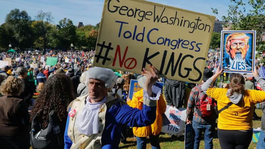 ‘No Kings’ protests against President Trump reveal deep divisions in the US